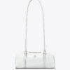 Mini Crinkle Leather Marshmallow Satchel Mini Crinkle Leather Marshmallow Satchel