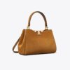 Mini Eleanor Suede Satchel