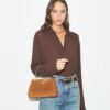 Mini Eleanor Suede Satchel