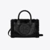 Mini Ella Patent Shearling Tote