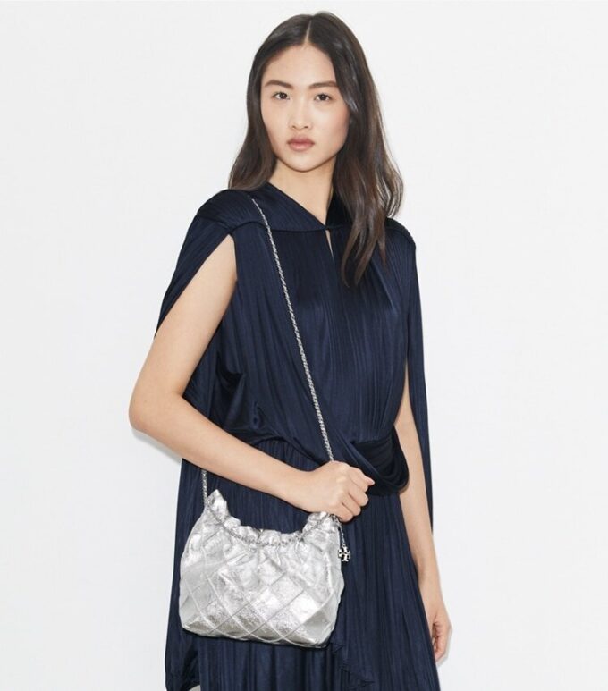 Mini Fleming Metallic Hobo Bag Mini Fleming Metallic Hobo Bag
