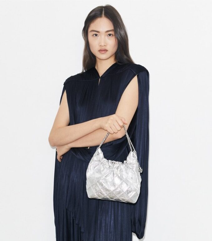 Mini Fleming Metallic Hobo Bag Mini Fleming Metallic Hobo Bag