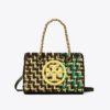 Mini Fleming Soft Tweed Chain Tote