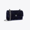 Mini Kira Diamond Quilt Velvet Pavé Flap Bag Mini Kira Diamond Quilt Velvet Pavé Flap Bag
