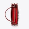 Mini Lee Radziwill Croc-Embossed Top-Handle Bag