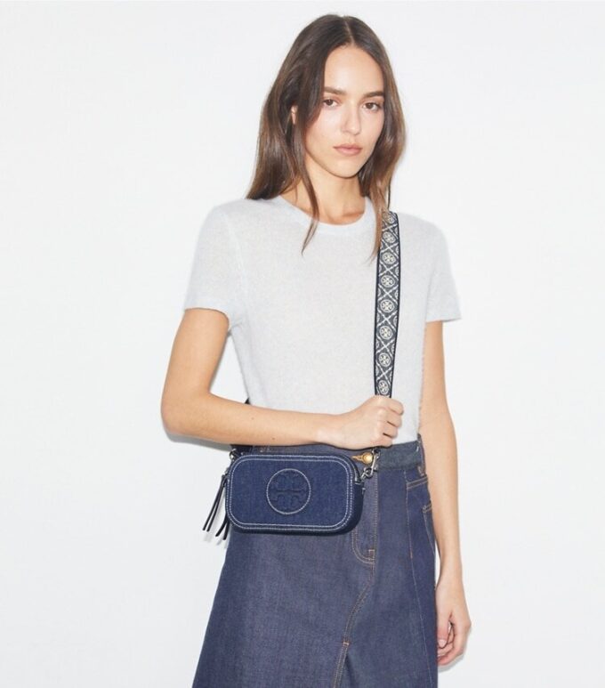Mini Miller Denim Crossbody Bag Mini Miller Denim Crossbody Bag
