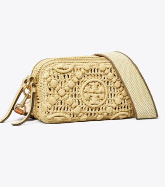 Mini Miller Raffia Crossbody Bag
