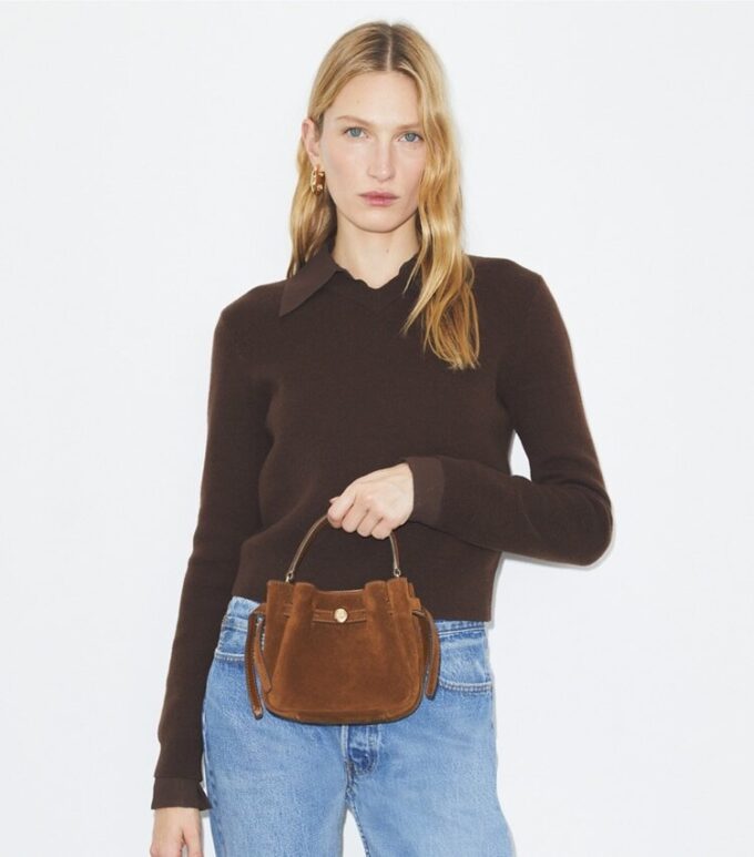 Mini Romy Suede Bucket Bag Mini Romy Suede Bucket Bag