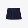 Mini-tenniskjol i frottéjacquard Mini-tenniskjol i frottéjacquard