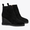 Mocka Logo Lug Sole Wedge Boot