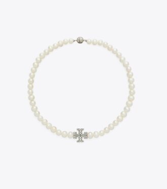 Moondance Pearl And Pavé Halsband Moondance Pearl And Pavé Halsband