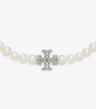 Moondance Pearl And Pavé Halsband Moondance Pearl And Pavé Halsband