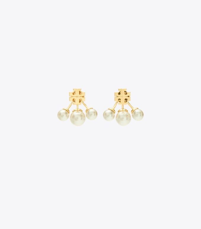 Moondance Pearl örhängen fram och bak Moondance Pearl örhängen fram och bak