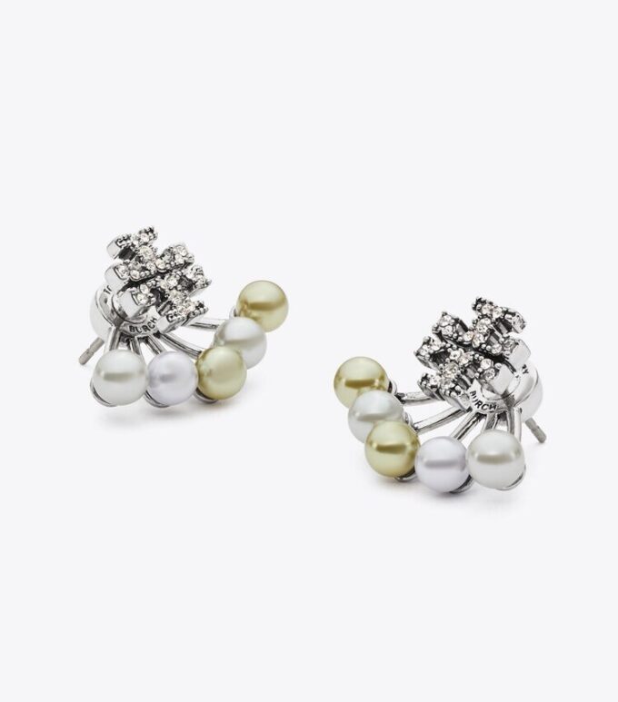 Moondance Pearl örhängen fram och bak Moondance Pearl örhängen fram och bak