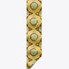 Mosaic Monogram dubbelsidig silkeslips