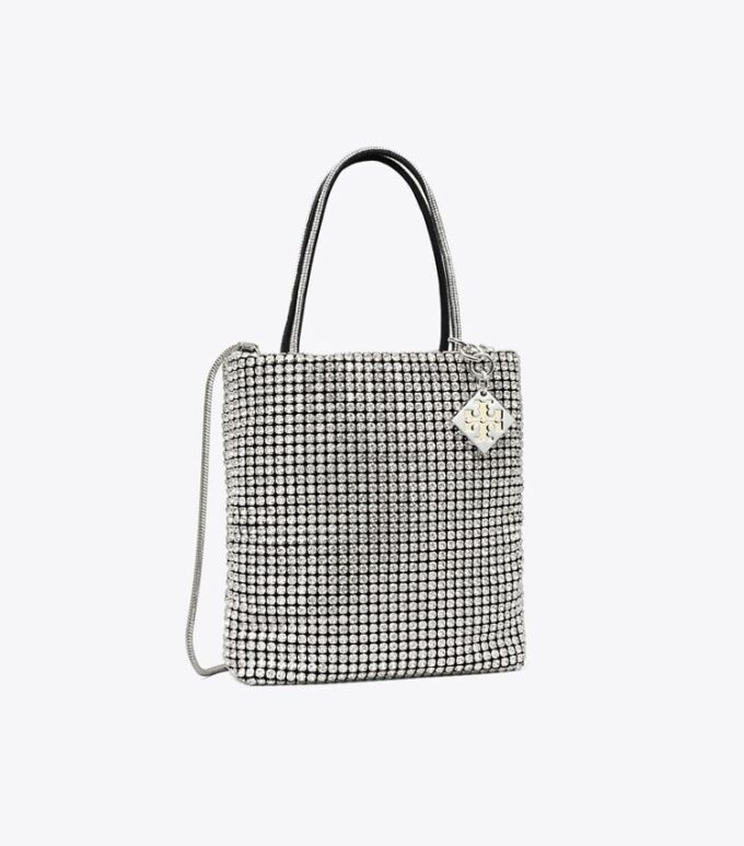 Night Owl Crystal-Embellished Mini Tote Night Owl Crystal-Embellished Mini Tote