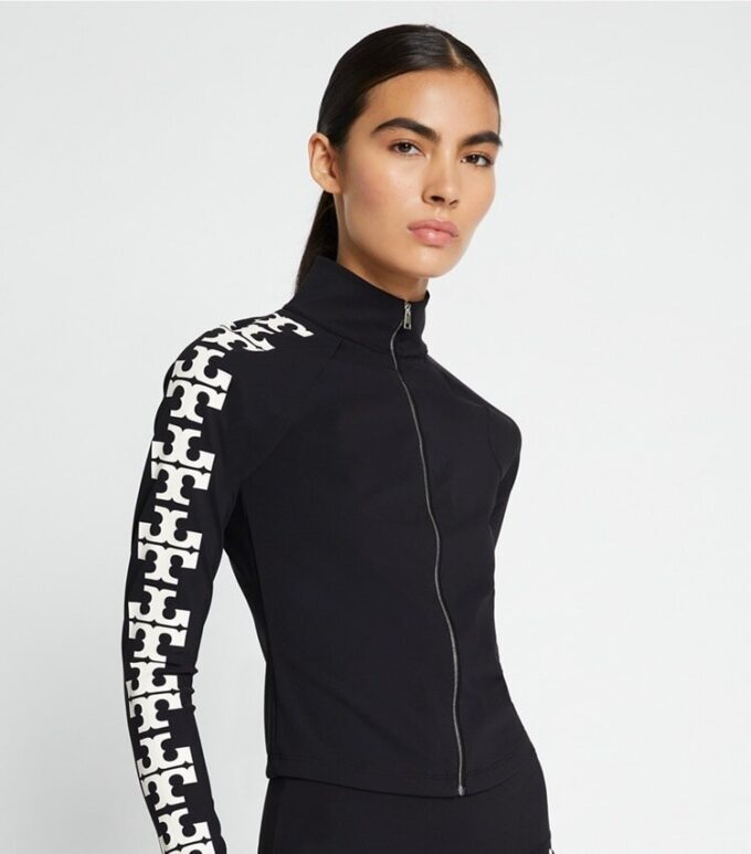 Nylon Logo Zip Top Nylon Logo Zip Top