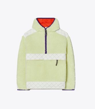 Oversized fleecetröja med huva Oversized fleecetröja med huva