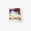 Palm Tree Postcard Oversized Silk Square Scarf Palm Tree Postcard Oversized Silk Square Scarf