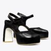 Peep-Toe-sandaler med plattform Peep-Toe-sandaler med plattform