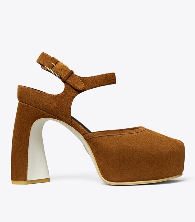 Peep-Toe-sandaler med plattform Peep-Toe-sandaler med plattform