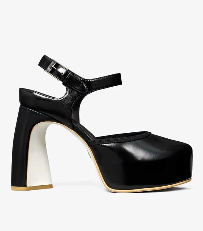 Peep-Toe-sandaler med plattform Peep-Toe-sandaler med plattform