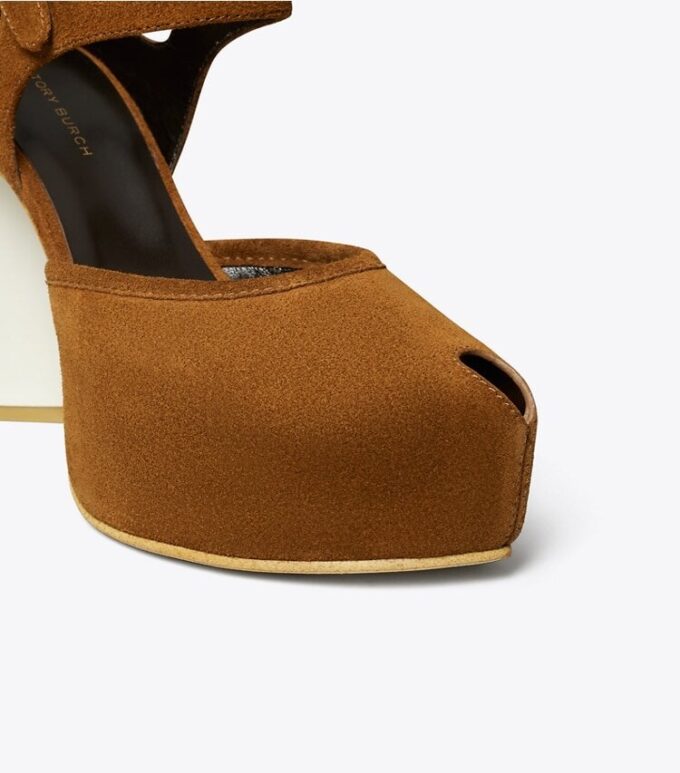 Peep-Toe-sandaler med plattform Peep-Toe-sandaler med plattform