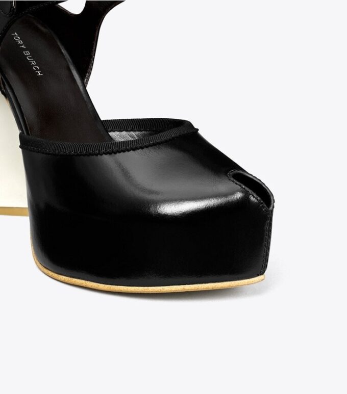 Peep-Toe-sandaler med plattform Peep-Toe-sandaler med plattform