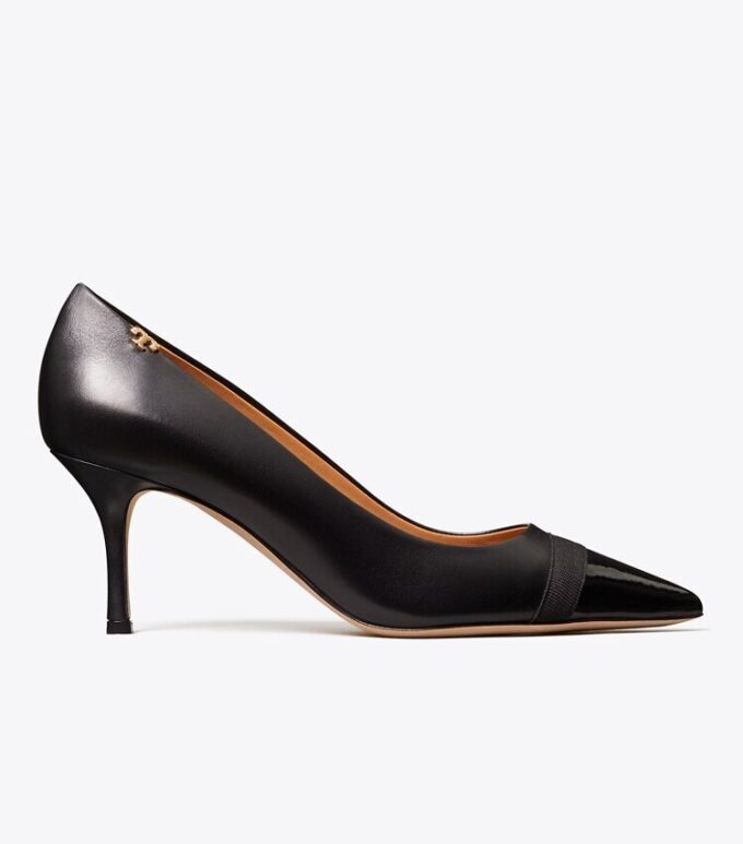 Penelope Grosgrain Cap-Toe Pump Penelope Grosgrain Cap-Toe Pump