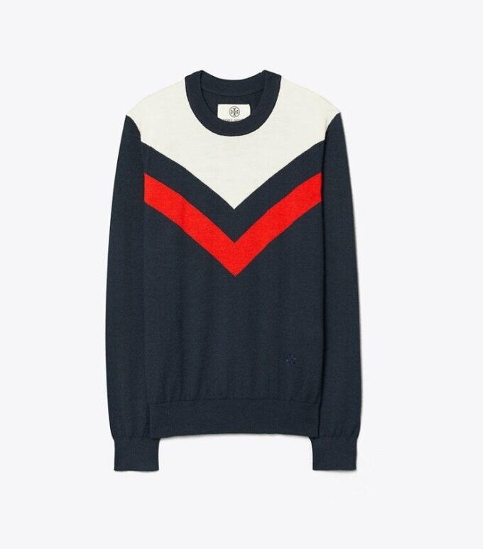 Performance Cashmere Chevron Sweater Performance Cashmere Chevron Sweater