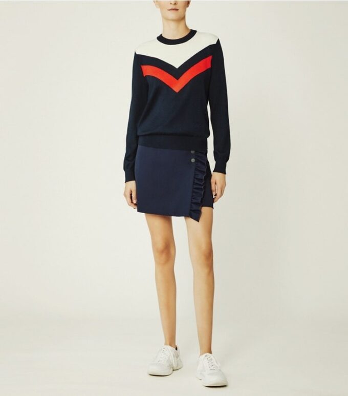 Performance Cashmere Chevron Sweater Performance Cashmere Chevron Sweater