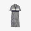 Performance Jacquard Color-Block Dress