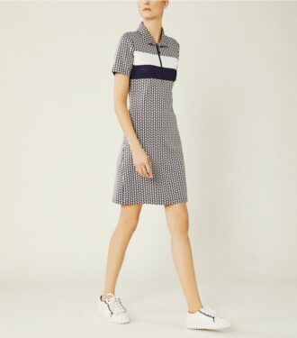 Performance Jacquard Color-Block Dress Performance Jacquard Color-Block Dress
