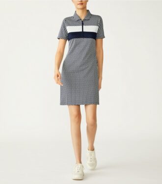 Performance Jacquard Color-Block Dress Performance Jacquard Color-Block Dress