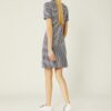 Performance Jacquard Color-Block Dress