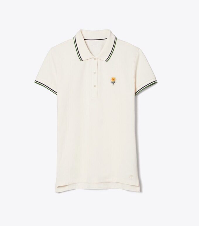Performance Piqué Flower Polo Performance Piqué Flower Polo