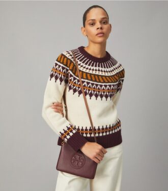 Perry Bombé Crossbody med dubbel dragkedja