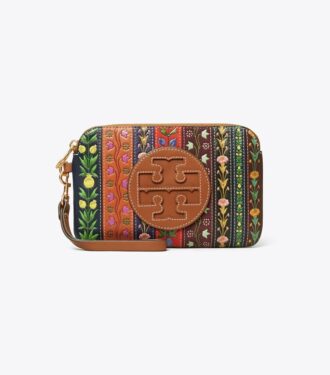 Perry Bombé Ribbon Patchwork Wristlet