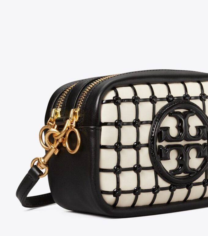 Perry Bombe Patent Whipstitch Mini Bag Perry Bombe Patent Whipstitch Mini Bag