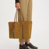 Perry Suede Triple-Compartment Tote Perry Suede Triple-Compartment Tote