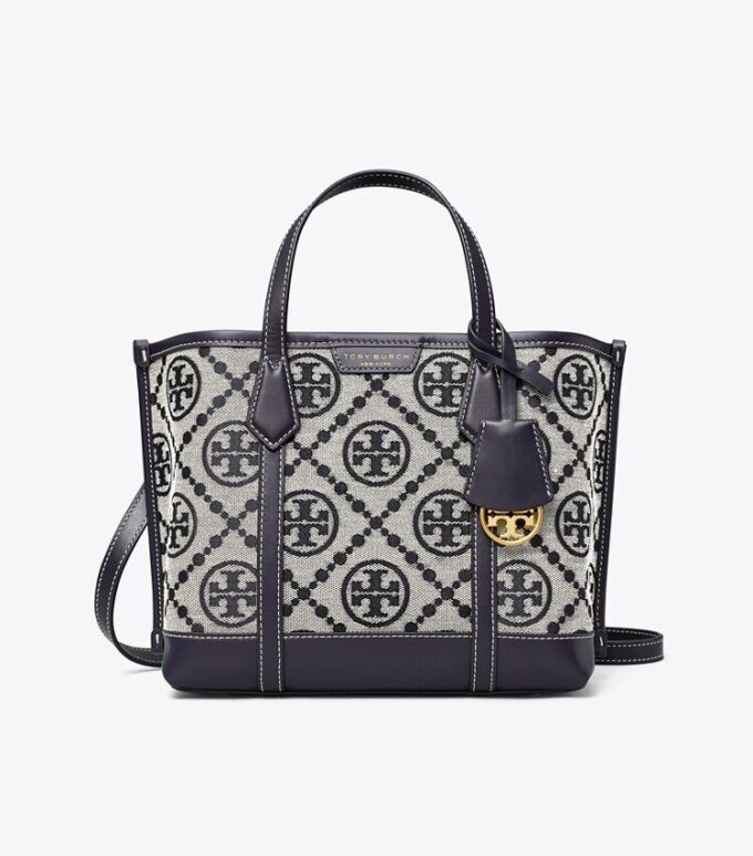 Perry T Monogram liten tote med tre fack Perry T Monogram liten tote med tre fack