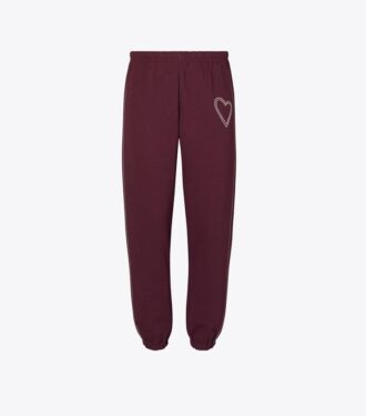 Pick Stitch Heart French Terry Sweatpant