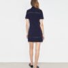 Pick Stitch Stretch Polo Dress
