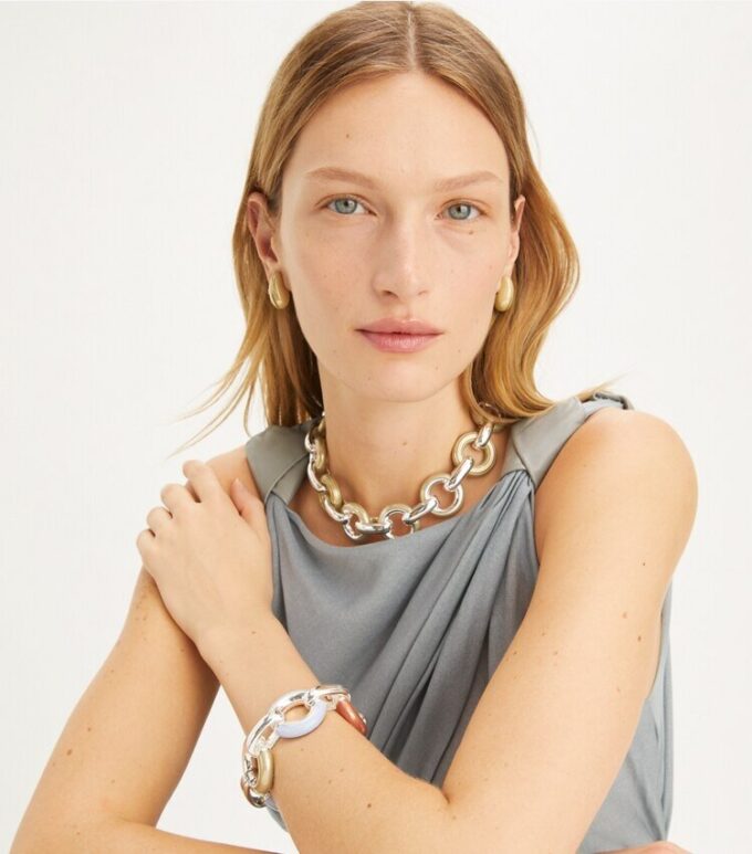 Pierced Chain-armband Pierced Chain-armband