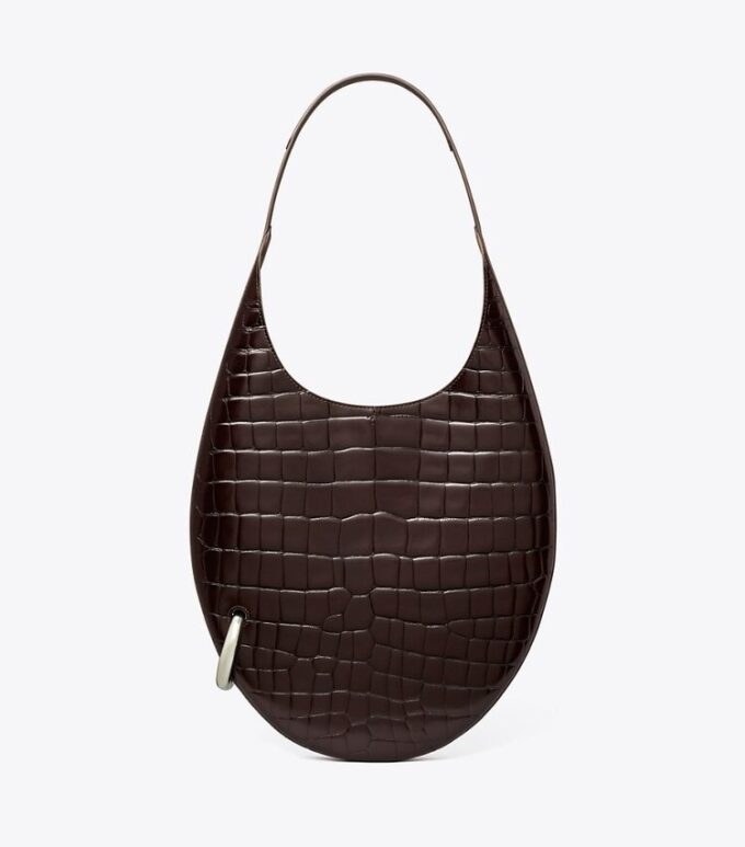 Pierced Croc-Embossed Bag Pierced Croc-Embossed Bag