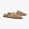 Pierced Crystal Mule