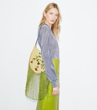 Pierced Embellished Small Bag