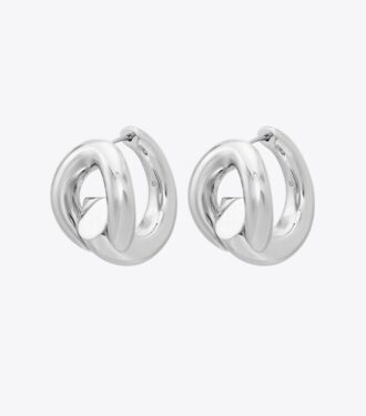 Pierced Hoop Earrings