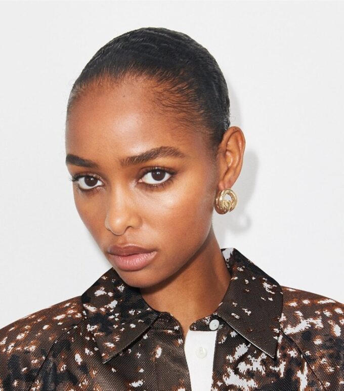 Pierced Hoop Earrings Pierced Hoop Earrings