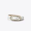 Pierced Large Buckle Belt